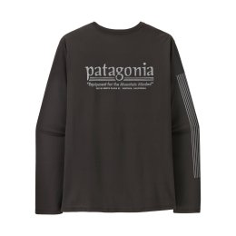 PATAGONIA T-shirt a maniche lunghe Cap Cool Daily Shirt Hut uomo M BLK