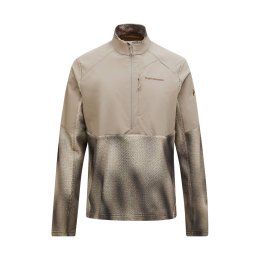 PEAK PERFORMANCE Pile Freelight Alpha mezza zip All Over Print uomo M 342 RAY