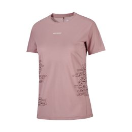 SALOMON T-SHIRT SENSE AERO GFX DONNA XS ANTLER/CHOCOLATE FON