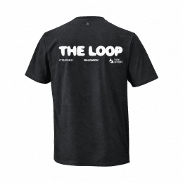 SALOMON T-shirt The Loop L Deep Black