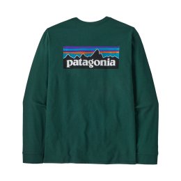 PATAGONIA T-SHIRT MANCHES LONGUES P-6 LOGO RESPONSIBILI-TEE HOMME XL CASG