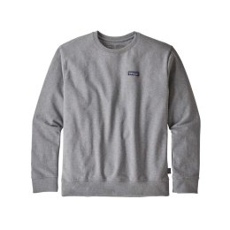 PATAGONIA SWEAT P-6 LABEL UPRISAL CREW HOMME XL GRAVEL HEATHER
