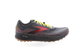 BROOKS CATAMOUNT HOMME 44.5 35 - BLACK/FIERYRED/