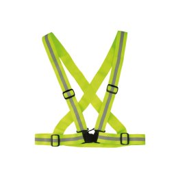 ADDONE HARNAIS FLUORESCENT AJUSTABLE JAUNE TU .