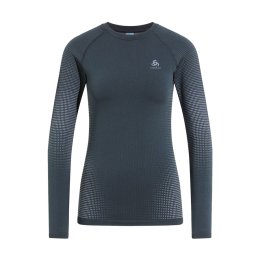 ODLO SOUS-COUCHE TOP CREW NECK PERFORMANCE FEMME L 22200 - INDIA INK