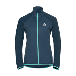 ODLO VESTE ZEROWEIGHT WARM HYBRID FEMME XS 21007 - BLUE WING TE
