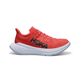 HOKA CARBON X 2 UOMO 41 1/3 FIESTA / WHITE