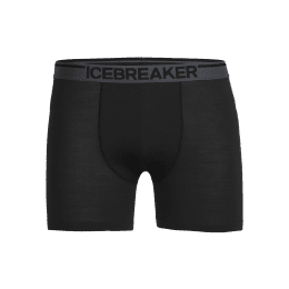 ICEBREAKER BOXER ANATOMICA HOMME L BLACK