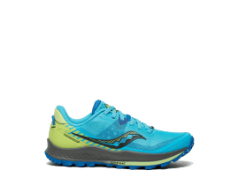 SAUCONY PEREGRINE 11 DONNA 38.5 30- ROYAL/LIMELIGHT