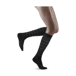 CEP CHAUSSETTES REFLECTIVE FEMME 40 - 43 BLACK
