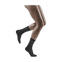 CEP CHAUSSETTES REFLECTIVE MID-CUT FEMME 34 - 37 BLACK