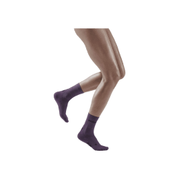 CEP CHAUSSETTES REFLECTIVE MID-CUT FEMME 34 - 37 PURPLE
