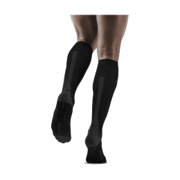 CEP CHAUSSETTES RUN SOCKS 3.0 HOMME 5 BLACK/DARK GREY