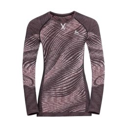 ODLO SOUS-COUCHE BLACKCOMB ECO COL ROND FEMME L 30728 - SIESTA - SPA