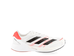 ADIDAS ADIZERO ADIOS 6 HOMME 38 FTWWHT/CBLACK/SOLRED