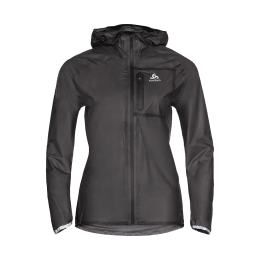 ODLO VESTE ZEROWEIGHT DUAL DRY IMPERMEABLE FEMME XS 15000 BLACK