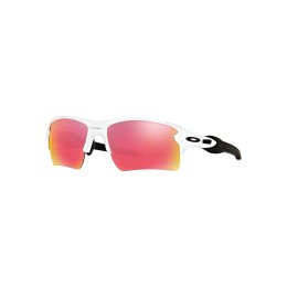 OAKLEY LUNETTES DE SOLEIL FLAK 2.0 XL PRIZM FIEL POLISHED WHITE