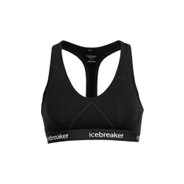 ICEBREAKER BRASSIÈRE SPRITE RACERBACK XS BLACK