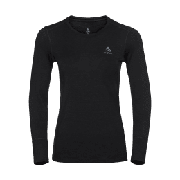 ODLO SOUS-COUCHE COL ROND 200 HOMME L 15001 - BLACK - BLAC
