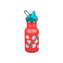 KLEAN KANTEEN GOURDE CLASSIQUE ENFANT 355 ML CORAL STRAWBERRIES