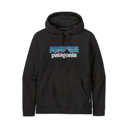 PATAGONIA SWEAT P-6 LOGO UPRISAL HOODY HOMME L BLK