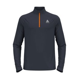ODLO SOUS-COUCHE 1/2 ZIP ESSENTIAL CERAMIWARM HOMME L 22200 - INDIA INK