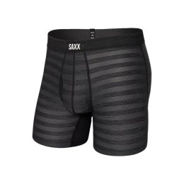 SAXX BOXER HOT SHOT BRIEF FLY HOMME S BLH_BLACK HEATHER