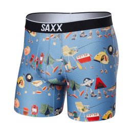 SAXX BOXER VOLT BRIEF M HALFTONE TROPICS-MULTI