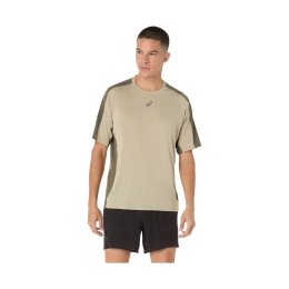 ASICS T-SHIRT À MANCHES COURTES FUJITRAIL ELITE HOMME L 300 / KHAKI/MANTLE GREEN