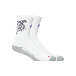 ASICS CHAUSSETTES PERFORMANCE RUN I 105 / BRILLIANT WHITE/FLASH RED/EDO