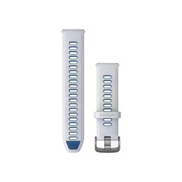 GARMIN BRACELET QUICK RELEASE 22MM AI_WHITE/TIDAL BLUE