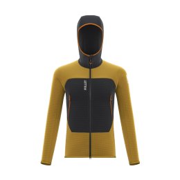 MILLET POLAIRE FUSION GRID CAPUCHE HOMME XL N9939 SAFRAN/DEEP JU