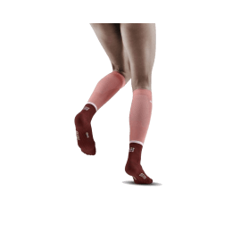 CEP Chaussettes Run Tall Femme 34 - 37 ROSE/DARK RED