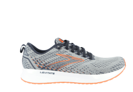 BROOKS Levitate 5 Homme 45 34 - GREY/PEACOAT/FL