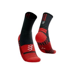 COMPRESSPORT CHAUSSETTES PRO MARATHON 35-38 BLACK/HIGH RISK RED