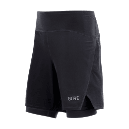 GORE SHORT 2 IN 1 R7 UOMO XXL 9900 - BLACK