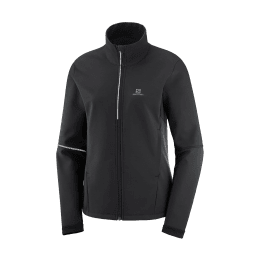 SALOMON VESTE AGILE SOFTSHELL FEMME M BLACK