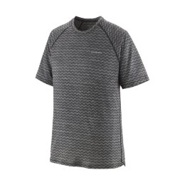 PATAGONIA T-SHIRT RUNNING RIDGE FLOW HOMME L BLK