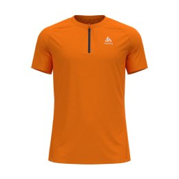 ODLO T-SHIRT MANCHES COURTES X-ALP 1/2 ZIP HOMME XL 30865 - ORIOLE