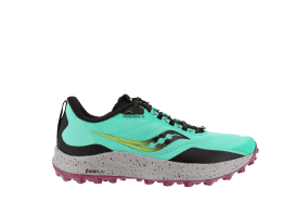 SAUCONY PEREGRINE 12 FEMME 37 26- COOL MINT/ACID