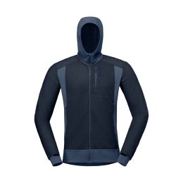 NORRONA POLAIRE FALKETIND ALPHA 120 ZIP HOMME XL 2295_INDIGO NIGHT