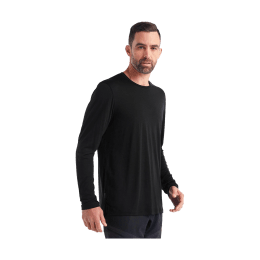ICEBREAKER T-SHIRT MERINO SPHERE II HOMME ML M BLACK