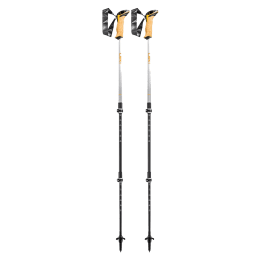 LEKI BÂTONS DE RANDONNEE CRESSIDA 90-125CM MANGO-WHITE-SILVER