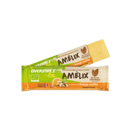 OVERSTIMS BARRE ÉNERGÉTIQUE AMELIX BIO TU ORANGE CONFITE