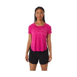 ASICS T-SHIRT MANCHES COURTES VENTILATE ACTIBREEZE FEMME M 702 / PINK RAVE
