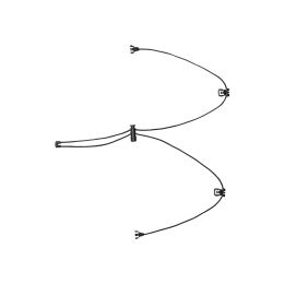 SALOMON SANGLE DE POITRINE QUICK LINK TU BLACK