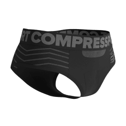 COMPRESSPORT BOXER SEAMLESS FEMME XS BLACK/GREY