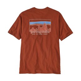 PATAGONIA T-SHIRT 73 SKYLINE ORGANIC HOMME XS BURR