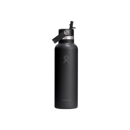 HYDRO-FLASK GOURDE 21 OZ STANDARD FLEX CAP 21 OZ TONAL BLACK