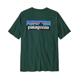 PATAGONIA T-SHIRT MANCHES COURTES P-6 LOGO RESPONSIBILI-TEE HOMME L CASG